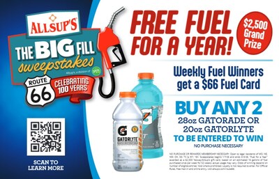 Yesway Launches “The Big Fill Sweepstakes” Grand Prize: Free Fuel for a Year